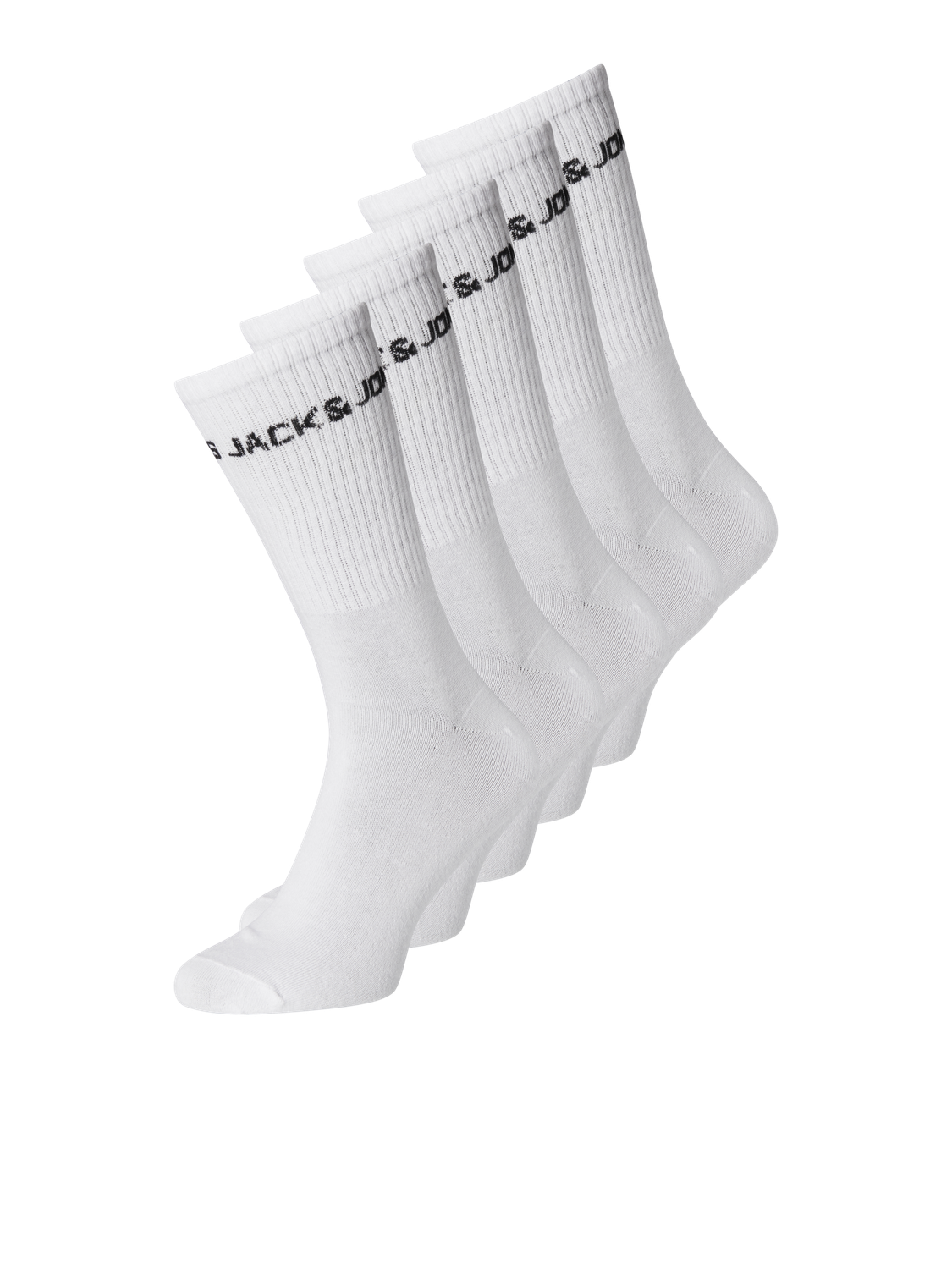 JACBASIC LOGO TENNIS SOCK 5 PACK